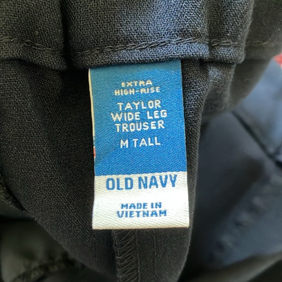 NWOT Extra High-Waisted Taylor Wide-Leg Trouser Pants - M Tall - Picture 4 of 5